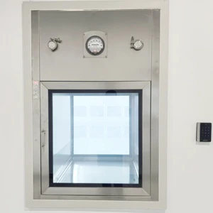 High Quality Medical Furniture Cleanroom Clean Room Pass Box for Pharmaceutical