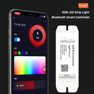 Brightness Adjustment Tuya LED Controller Dimmer Speed Adjustment Remote Control Timer Custom Functions Smart Controller