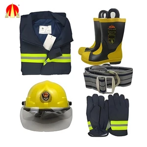 2026 Hot Sale Safety Fire Fighting Turnout Gear Fire Suit & Trouser with Level B Splash-Protective Fire Proof & Anti-Heat