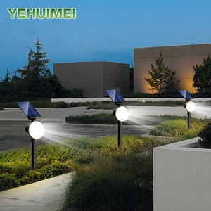 Outdoor Waterproof Led Solar Garden Light Ground Lawn Lamp Solar Lighting Pathway Landscape Spot Light