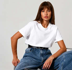 Custom logo and Graphic Design Plus Size 3XL 4XL 100% Cotton Women's T Shirt ,Oversized Casual Solid Tees,Short Sleeve Summer