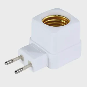 E27 LED Light Lamp Bulbs Socket Base Holder EU Plug Adapter ON/OFF Switch