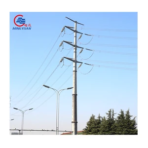 25ft 30ft 40ft Electric Power Pole Suppliers Utility Poles For Sale