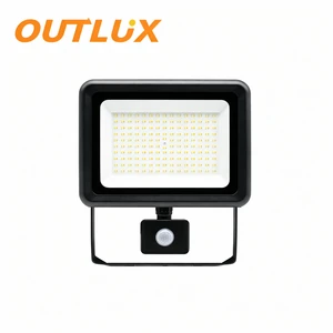 Flood Lights Outdoor IP44 Waterproof Security Light Equivalent 30W PIR Motion Sensor LED Flood Lights for Store
