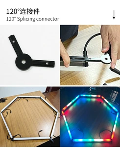 HTD VMC04 120 Degree Connector Accessories for Led Pixel Bar Stage Lighting