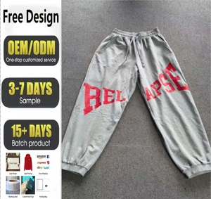 Men's Casual Pants Custom Print Logo Breathable Joggers Baggy Outdoor Hiking Travel Utility Casual Loose Bottom Clothing