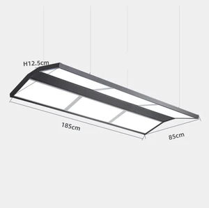 Factory Direct Professional Club Snooker Hanging Fixture 4panel Billiard Light Led Light for Pool Table