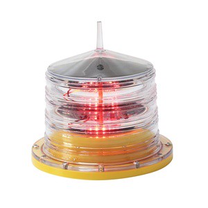 FAA L810 GS-LS/G Solar Powered Low Intensity Aviation Obstruction Warning Light