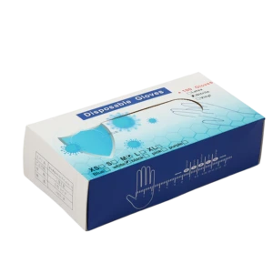 12'' Disposable Blue Nitrile Gloves Powder Free Latex Free Industrial Safety Work Gloves