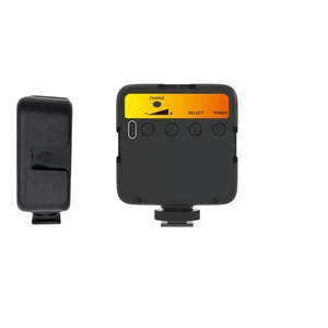 Mini Pocket Video Fill Light with 2500-7000K Adjustable Color Temperature High CRI Ra>95 & 800LUX Illuminance for Photography