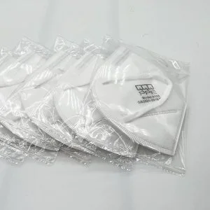 Disposable 3D Folding Face Mask PM 2.5 Flat Mask with Ear-Loop KN95 Protective Respirators & Masks