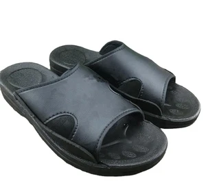 YP-N29 Factory ESD Cleanroom Slippers Anti-Static Slippers/Safety Antistatic Black Slipper ESD Slipper/ESD Clean Room Slippers