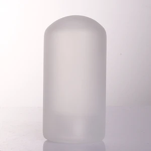 Frosted Borosilicate Glass Tube G9 Threaded 40mm Glass Cover Glass Lampshade