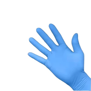 4 Mil Thick Nitrile Gloves Latex-Free and Powder-Free with Textured Grip 4 Sizes Multipurpose Use Disposable Safety Gloves
