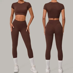 New Design Professional Made Women Yoga Set Wholesale Women Yoga Set New Arrival Women Yoga Set