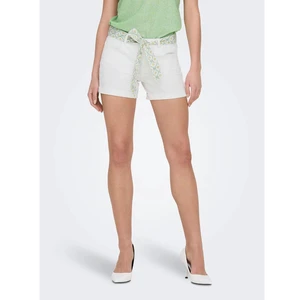 Women High Waist Breathable Denim Shorts Eco-Friendly Custom Color OEM