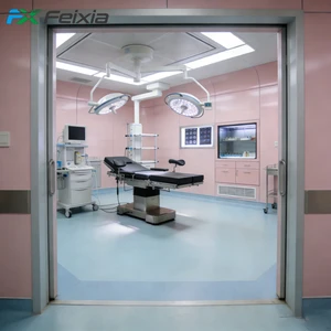 New Customized Modular Hospital Operating Room Solution Hermetic Door Wall Panel Ceiling Medical Cleanroom System HEPA Filter
