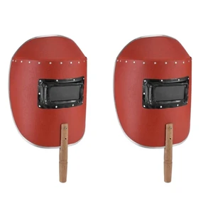 Handheld Welding Face Shield, Professional Safety Mask for TIG MIG Arc, Industrial Welding Gear