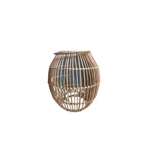 High Quality Vietnam Bamboo Handmade Candle Lantern with Handle for Wicker Bamboo Lantern Light Home Garden Decoration