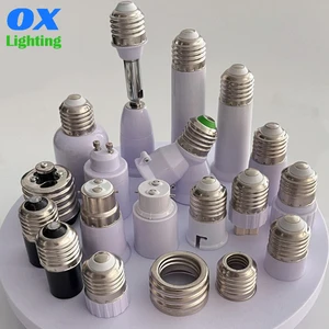 GU24 E40 E12 G24 GU10 G9 E12 Mr16 G4 B22 E14 E27 Lampholder Adapter Converter Socket Lamp Holder for LED Bulb Lamp