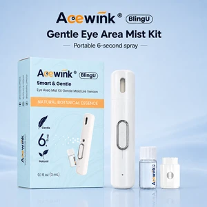 Acewink Mild Cooling Eye Mist Device Kit - Gentle Ultrasonic Care For Daily Use & Delicate Eye Relief
