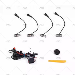 High Quality Front Grille Light Sturdy LED Decor Lamp Anti Fade 12 White Light for Changan Deepal G318 Accessories
