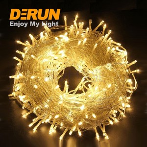 10M 20M 50M LED String Light Copper Wire Fairy Lights For Christmas Tree Wedding Party Garden Holiday Decorative Street Lighting