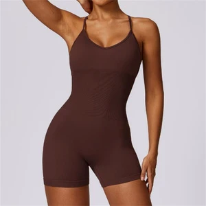 Wholesale Sports Outfit Yoga Clothes Gym Fitness Athletic Activewear Scrunch Leggings Bra Long Sleeve yoga sets for women