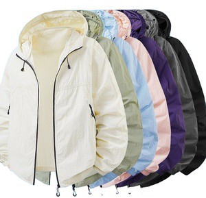 Summer Outdoor Fishing Mountain Climbing Lightweight Breathable Hooded Sun protection Clothing