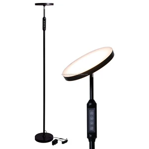 Dimmable LED Torchiere Floor Lamp Floor Standing Light
