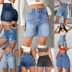 Wholesale at Low Prices New Women's Shorts Women's Casual Summer Sexy Denim Shorts Wholesale of Ripped Denim Short