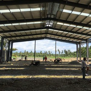 Low Cost and Cost-effective Prefabricated Light Steel House for Warehouse and Workshop