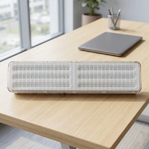 Professional LED Emergency Light AC Non-Maintained Rechargeable 18650 Lithium Battery Emergency Lamp with High