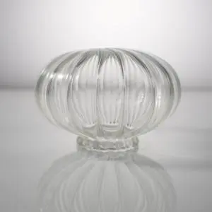 High-Quality Lampwork Glass Pendant Light Shade Hand Blown Clear & Colored Options
