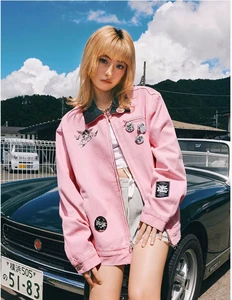 Custom Woman Eco-Friendly Breathable Thick Winter Autumn Detroit Work Canvas Cotton Jacket With Custom Logo OEM Factory