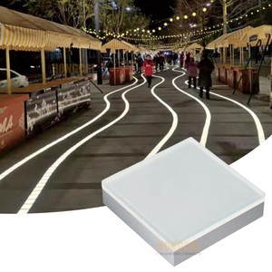 Customization Waterproof IP67 CCT Landscape Lamps Outdoor Lighting Recessed Led Brick Light For Park Square Landscape Decoration