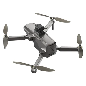 Q7 Beginner Drone Remote Control Foldable 3KM 2.4G WiFi Image Transmission Brushless Motor LED Lights Plastic Dual Camera 3D