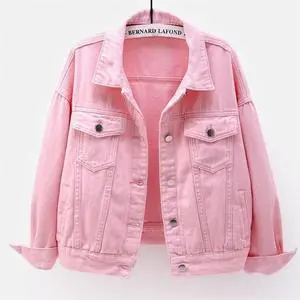 Fashion Womens Jean Jackets and Coats Jeans Coat Autumn Winter Short Streetwear Puffer Jacket Ladies Denim Jackets