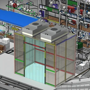 New Condition Soft Wall Cleanroom for Construction Manufacturing Plant Clean Room Industries with Core Motor Engine Components