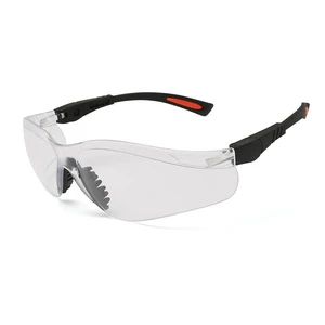 Custom UV Resistant Anti Scratch Anti Fog Frameless Polycarbonate Industrial ANSI Z87 Safety Glasses CE Eye Protection