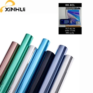 Architectural Glass Decoration Film 82% VLT High Transparency Solar Control Clear Building Window Tint Anti Scratch Roll OEM
