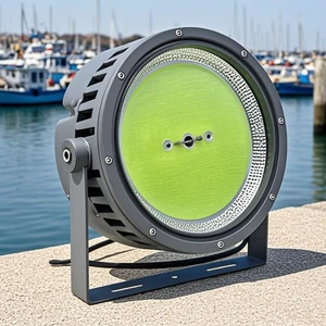 AC220V 1000W LED Fishing Lights Waterproof Non-deformable Overwater Fishing Lights Luring Fish for Night Fishing Light