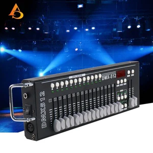 AICPOSE Professional DMX Console Stage Light Controller Dmx512 Lighting Console for Concert Club Bar Party Wedding