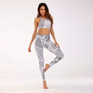 Custom Printed Your Logo Workout Women Yoga Sets High Waist Women Yoga Set OEM Services in Bulk Quantity Cheap Price Yoga Set