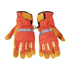 Rescue Gloves for Firemen Flame Retardant Material with Hand Protection and Test Report