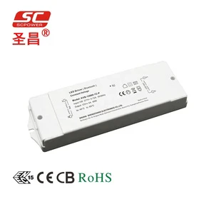 Tuya Casambi Smart Phone APP Remote Control Power Supply 12v 24v Dimmable BLE LED Driver For Led Light Bar Home High Lumen