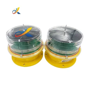 High Visibility Aviation Obstruction Warning Light High Solar Marine Navigation Light