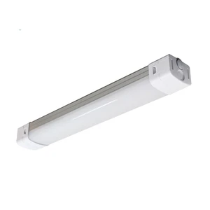 100W & 120W Aluminum Body Tri-Proof LED Light Supermarket Office Store Linear High-Bay Lamp with Storage Facility