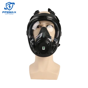 Full Face Respirator Mask with Filters Industrial Chemical Protection Against Dust Paint Fume Organic Vapor Direct Sale
