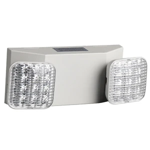 New Design Modern Adjustable Rechargeable Battery Emergency Exit Led Flood Light Double Heads Led Emergency Light Led for House